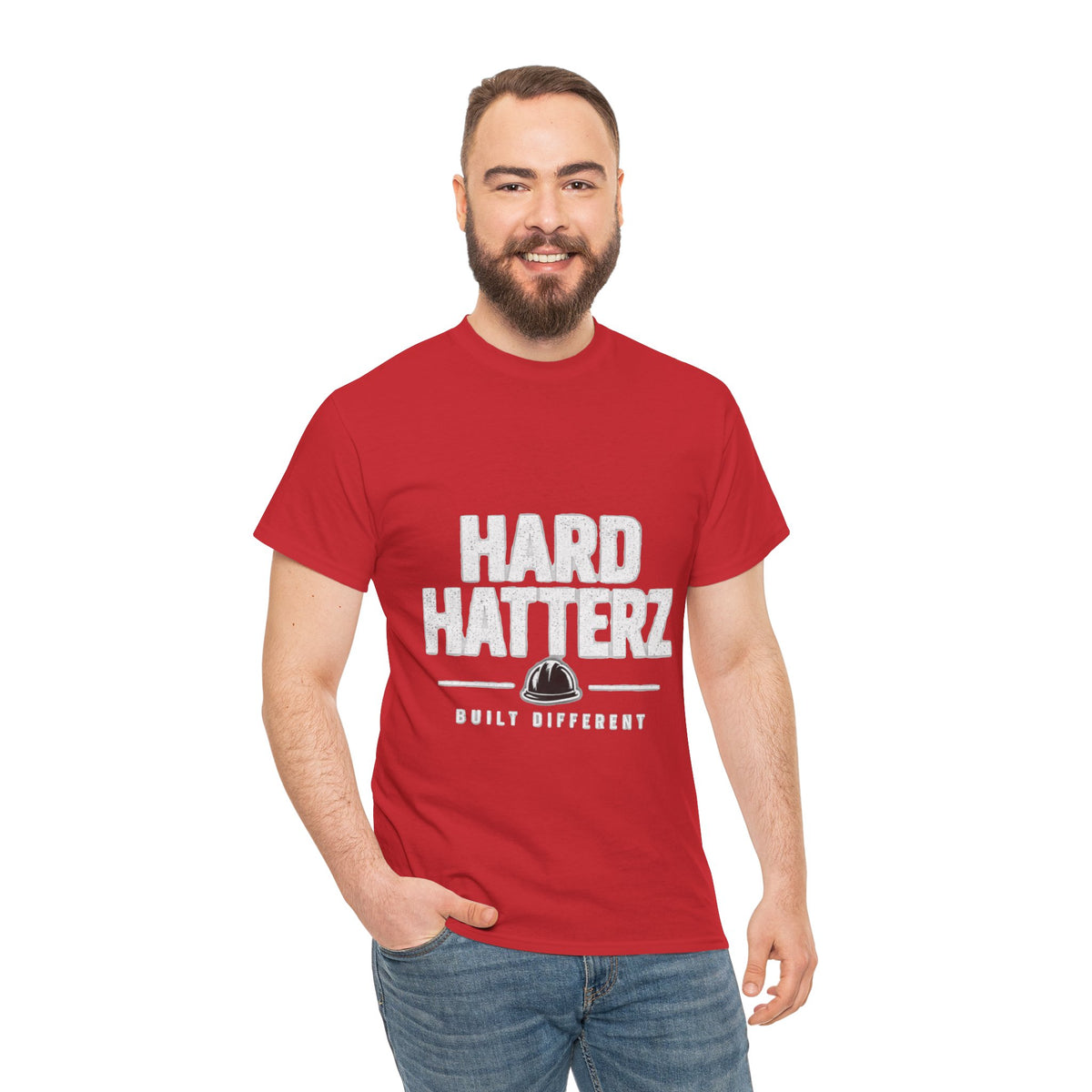 Hard Hatterz Built Different - T-Shirt