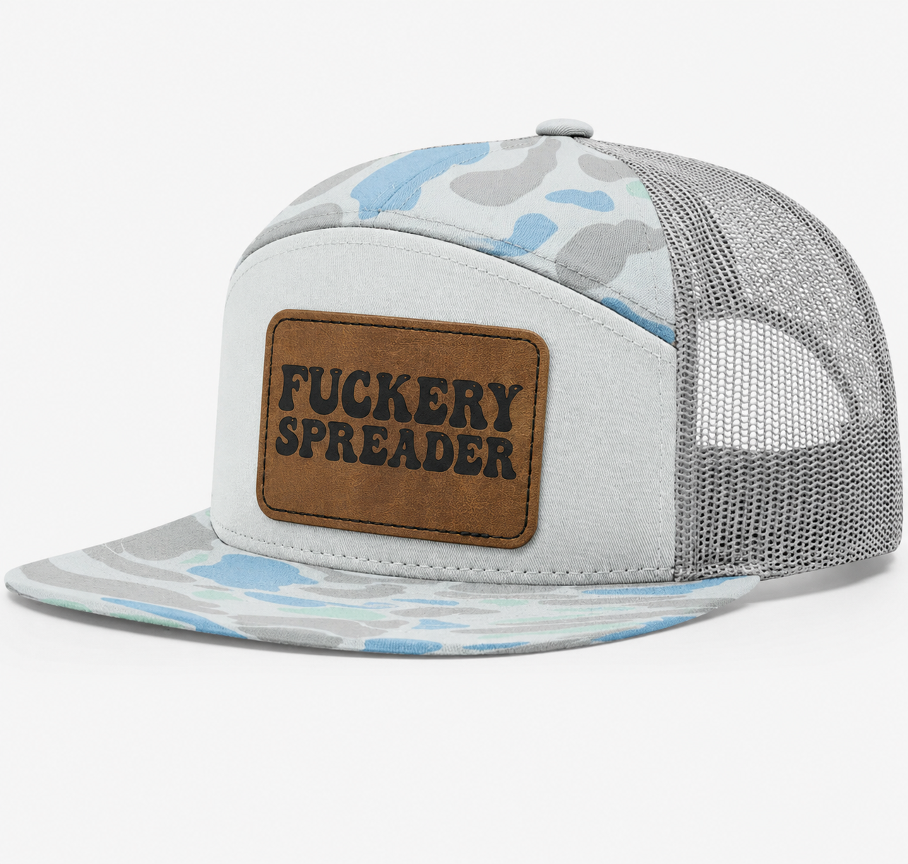 Fuckery Spreader Leather Patch Hat