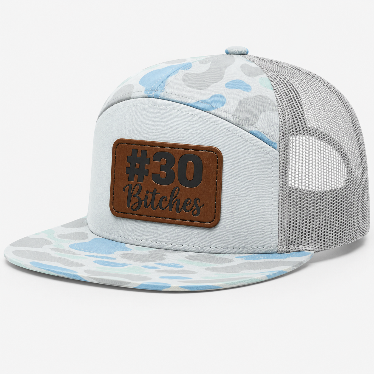 #30 Bitches Leather Patch Hat