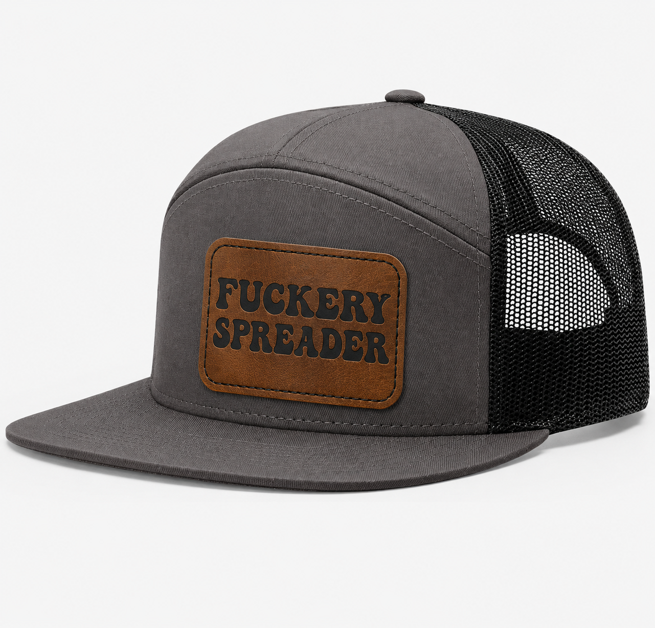 Fuckery Spreader Leather Patch Hat