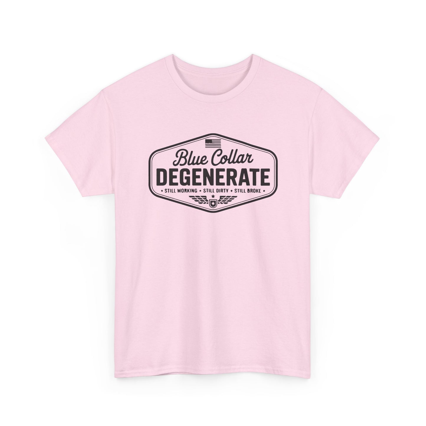 Blue Collar Degenerate T Shirt