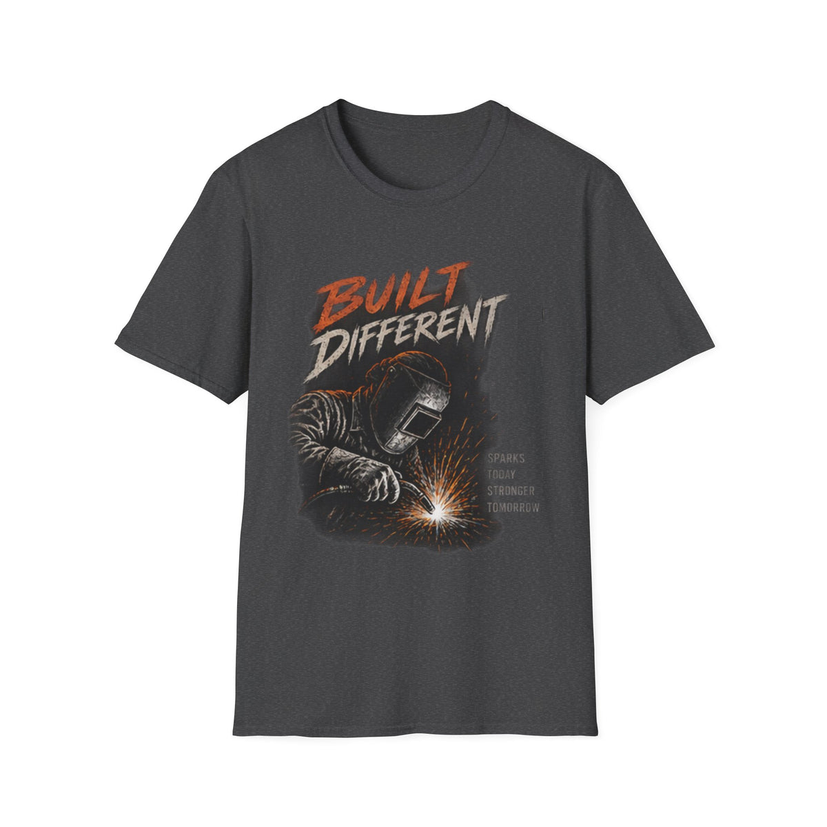 Built Different Welding - T-Shirt