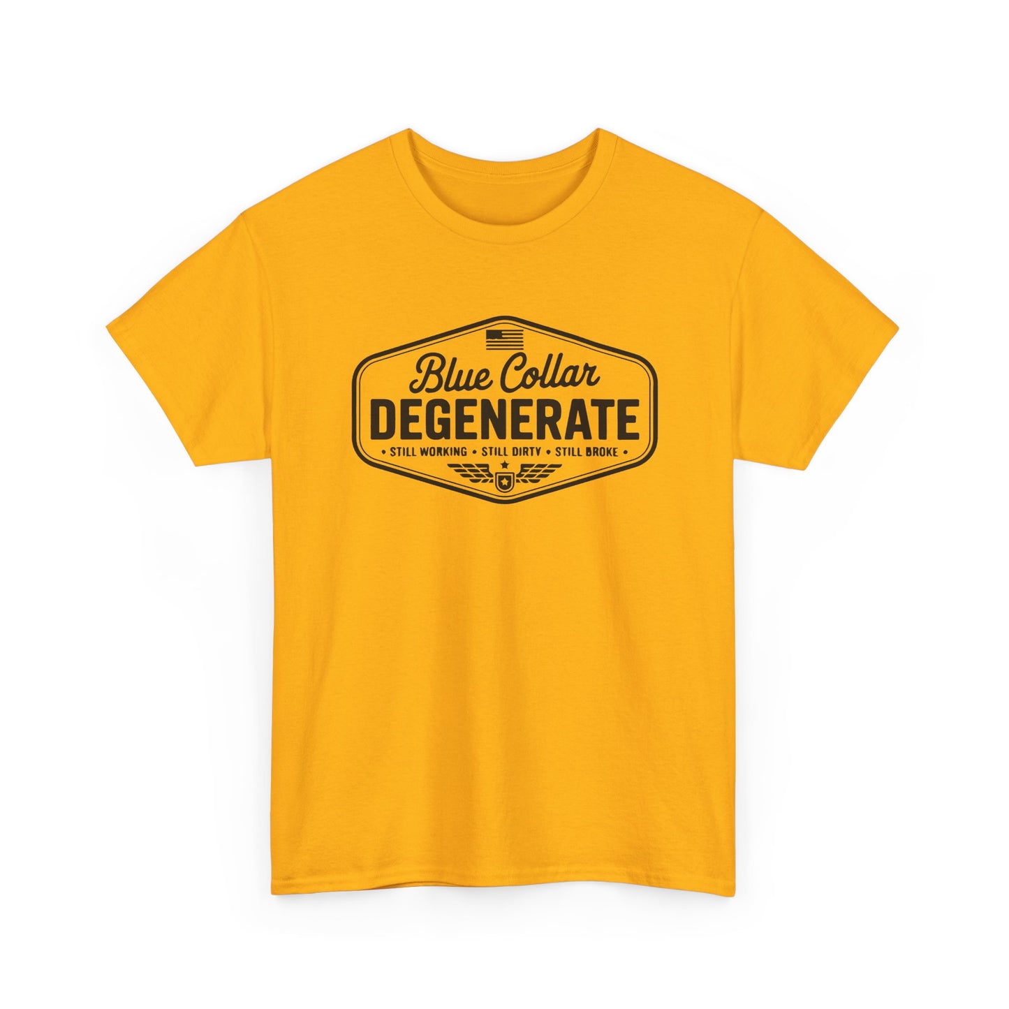 Blue Collar Degenerate T Shirt