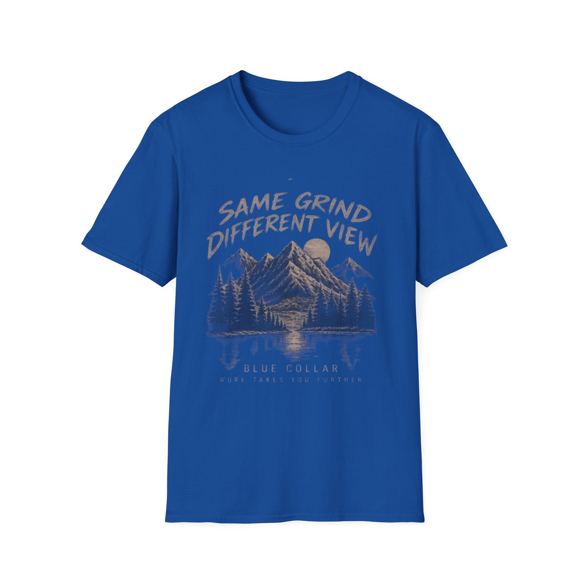 Same Grind Different View Mountain - T-Shirt