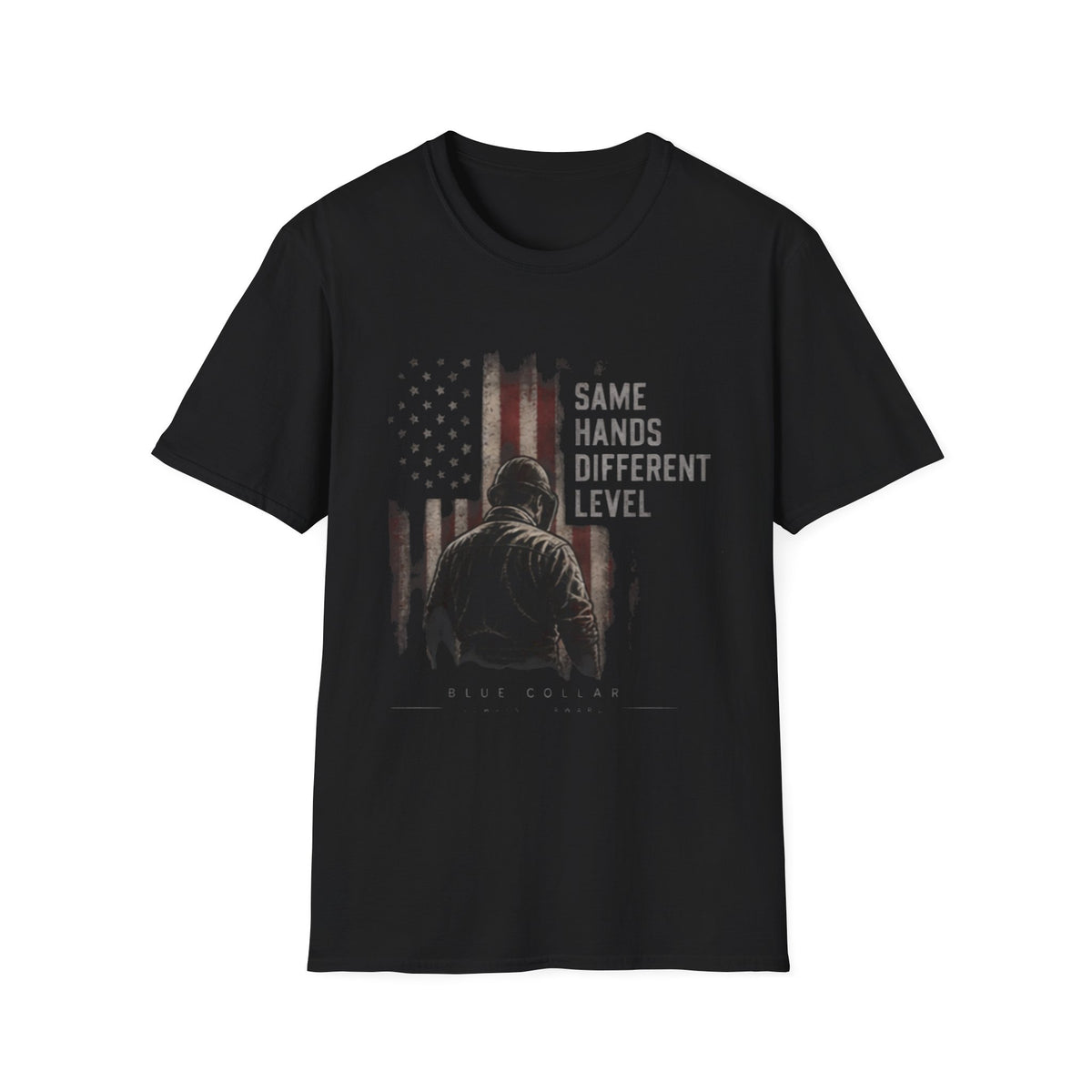 Same Hands Different Level Patriotic Veteran - T Shirt