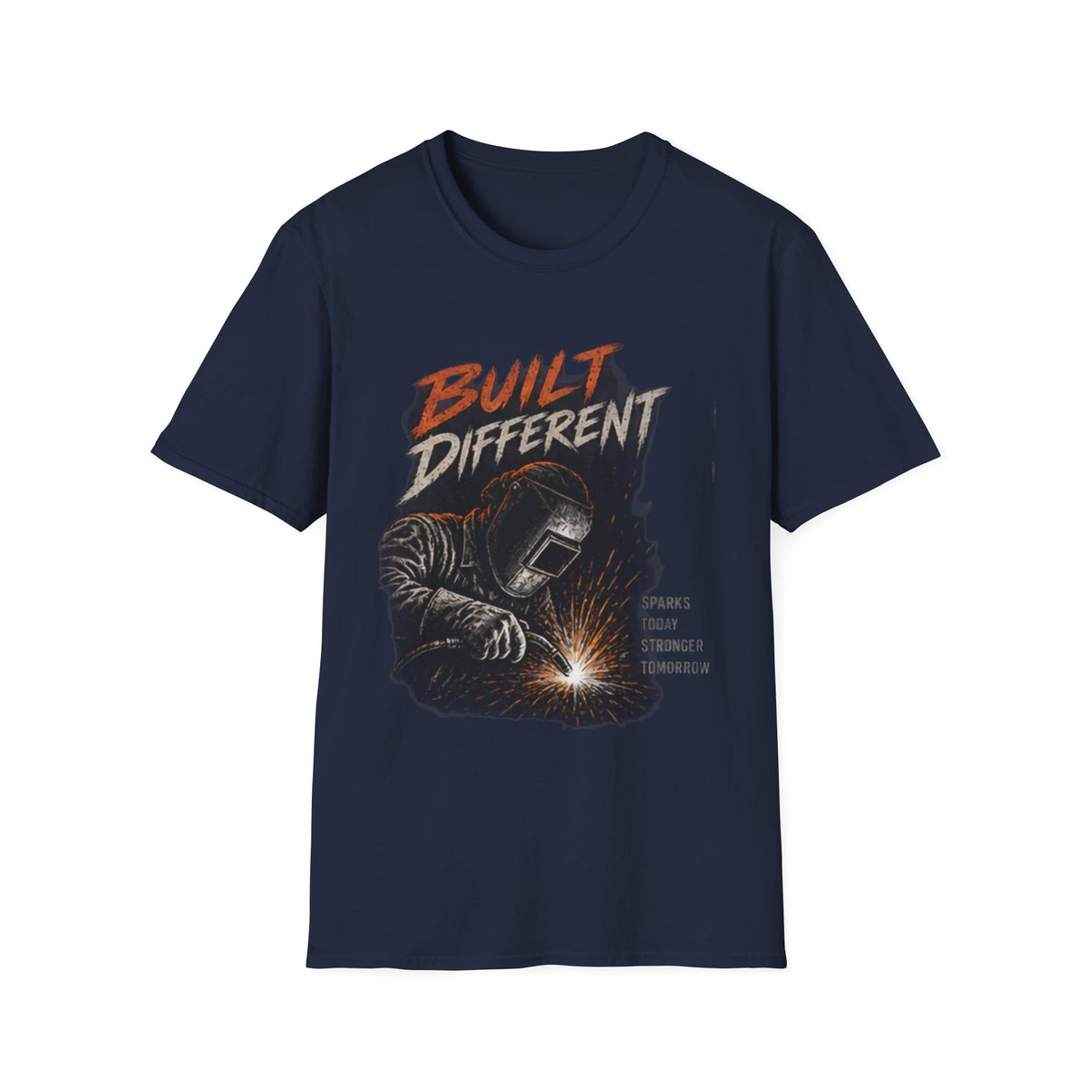 Built Different Welding - T-Shirt