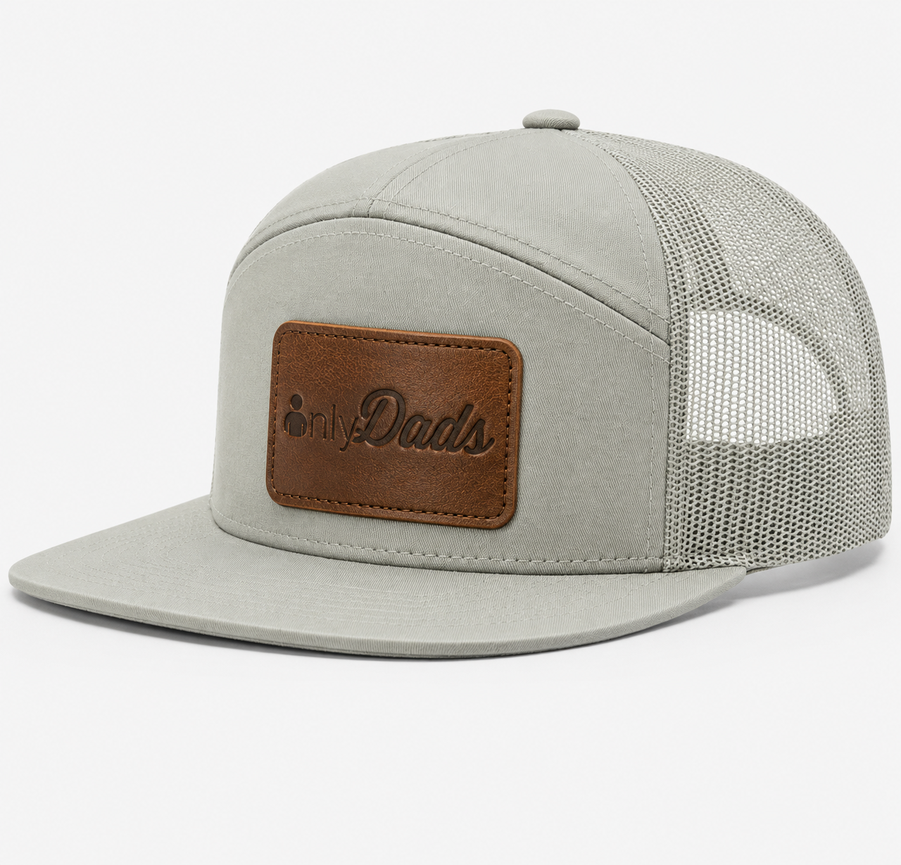 Only Dads Leather Patch Hat