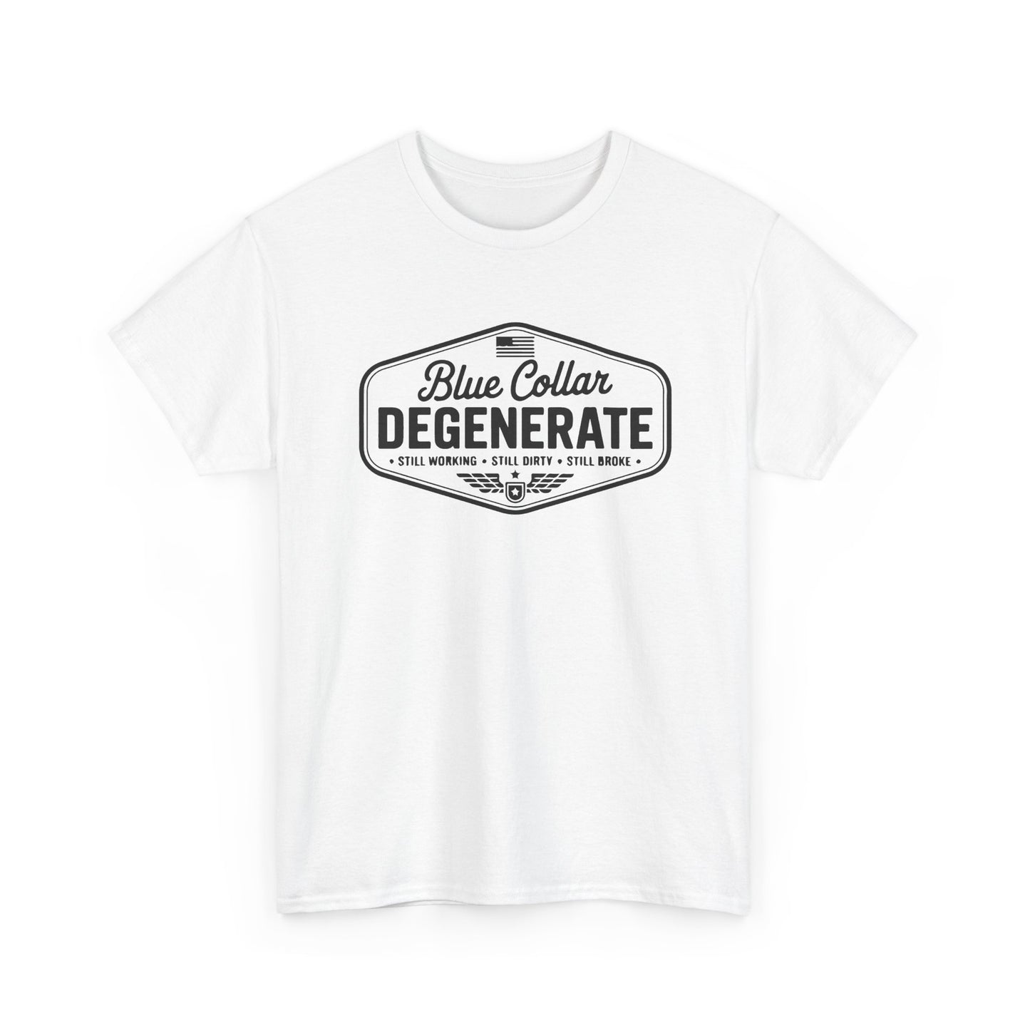 Blue Collar Degenerate T Shirt