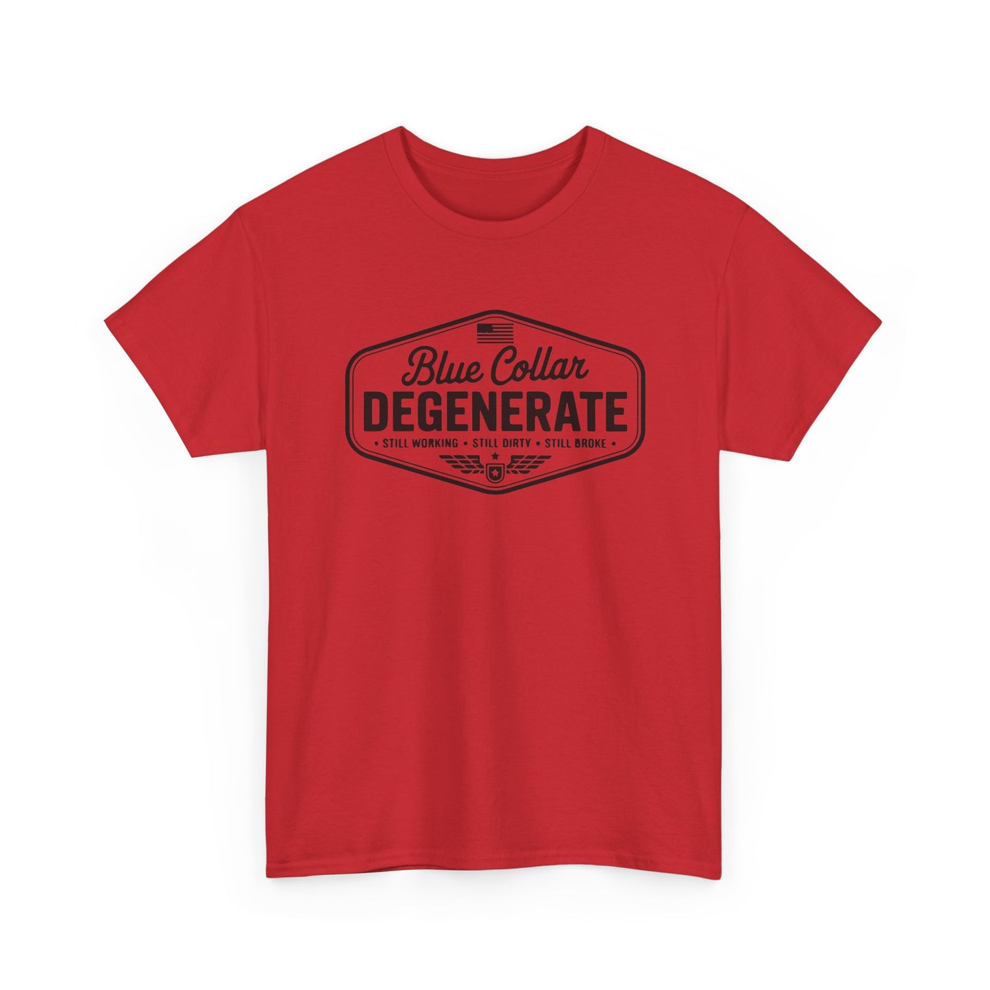 Blue Collar Degenerate T Shirt