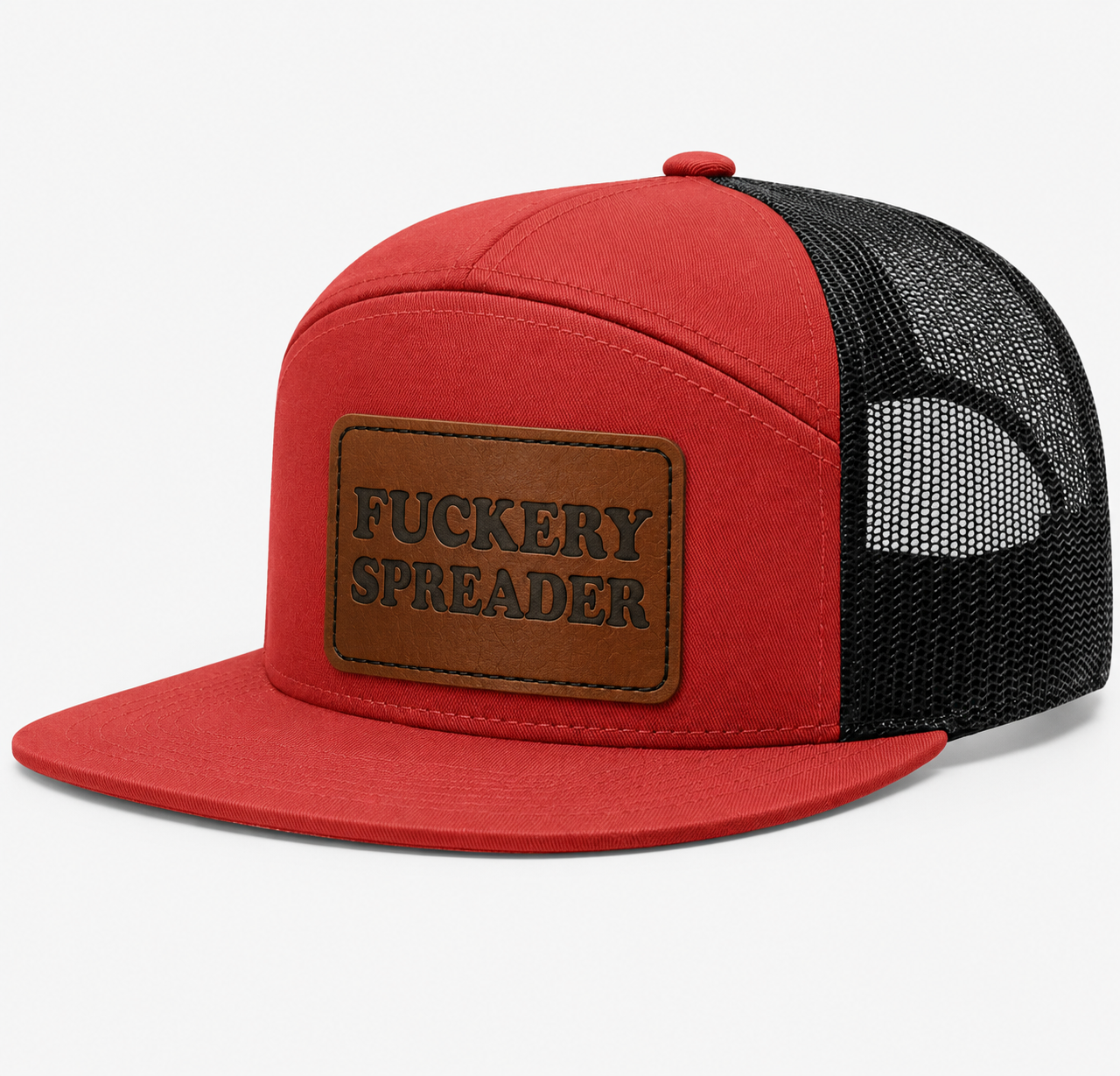 Fuckery Spreader Leather Patch Hat