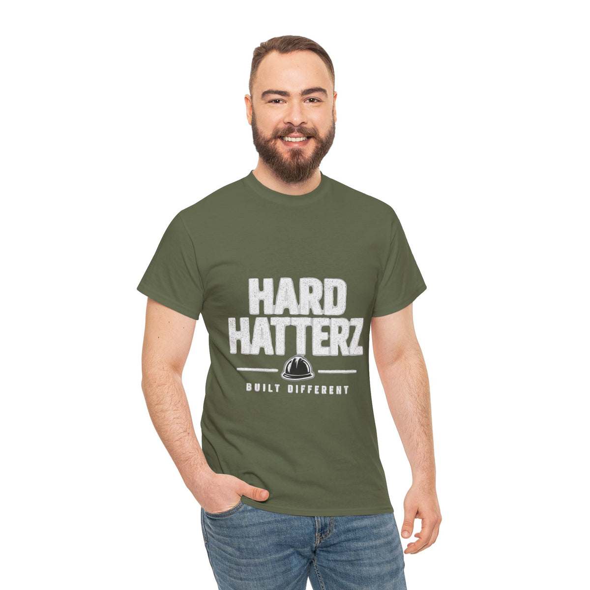 Hard Hatterz Built Different - T-Shirt