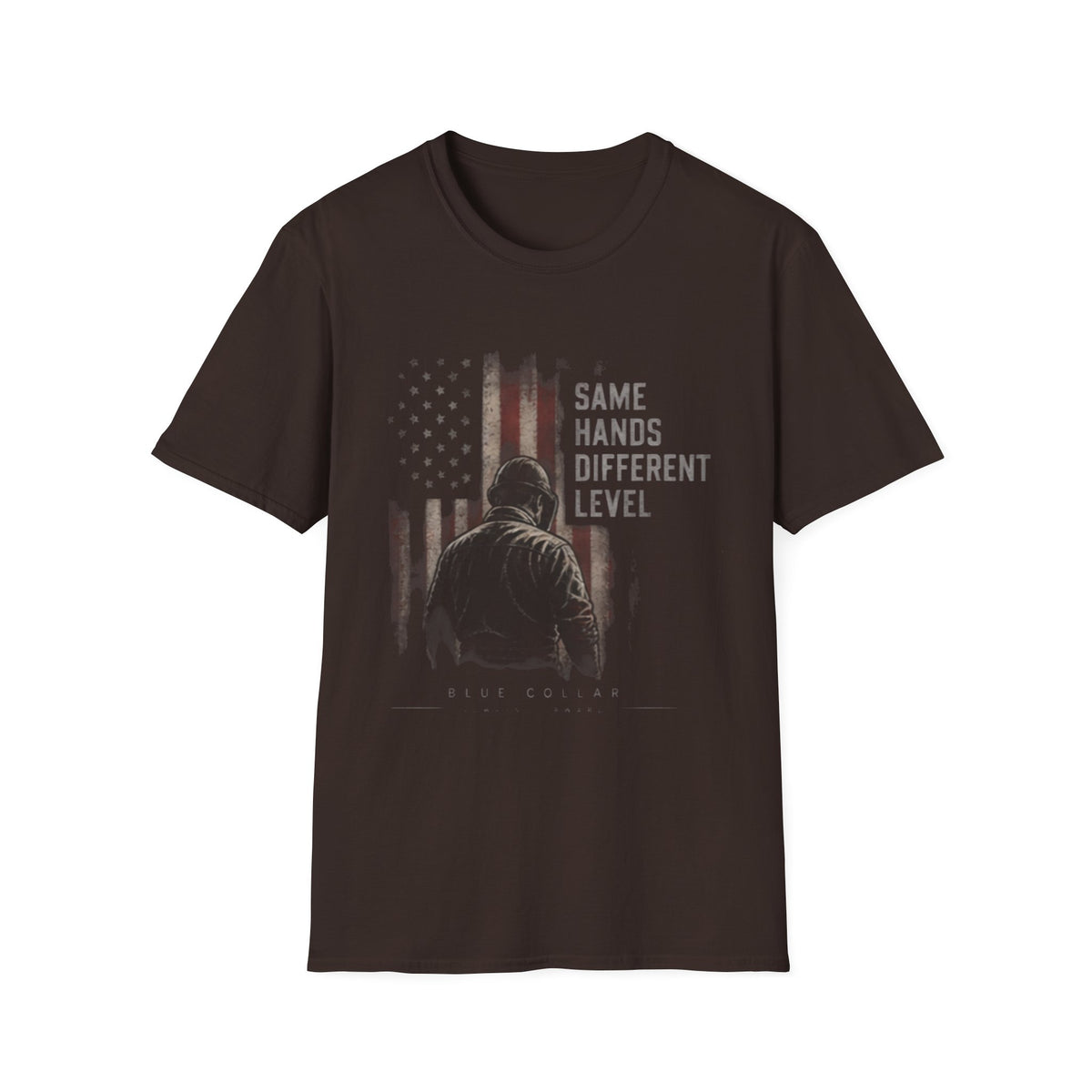 Same Hands Different Level Patriotic Veteran - T Shirt