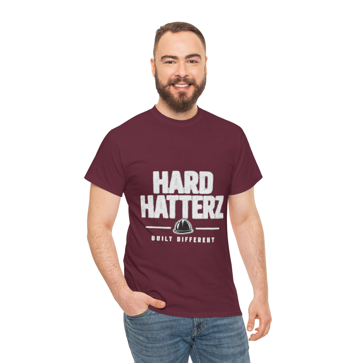 Hard Hatterz Built Different - T-Shirt