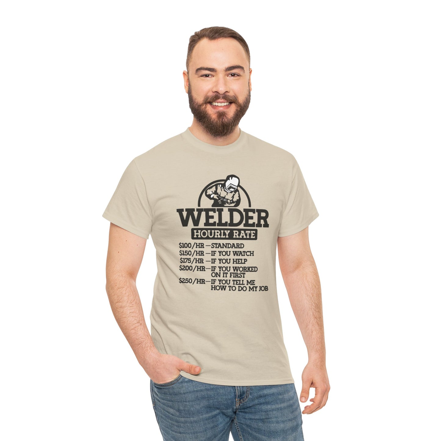 Welder Hourly Rate T-Shirt