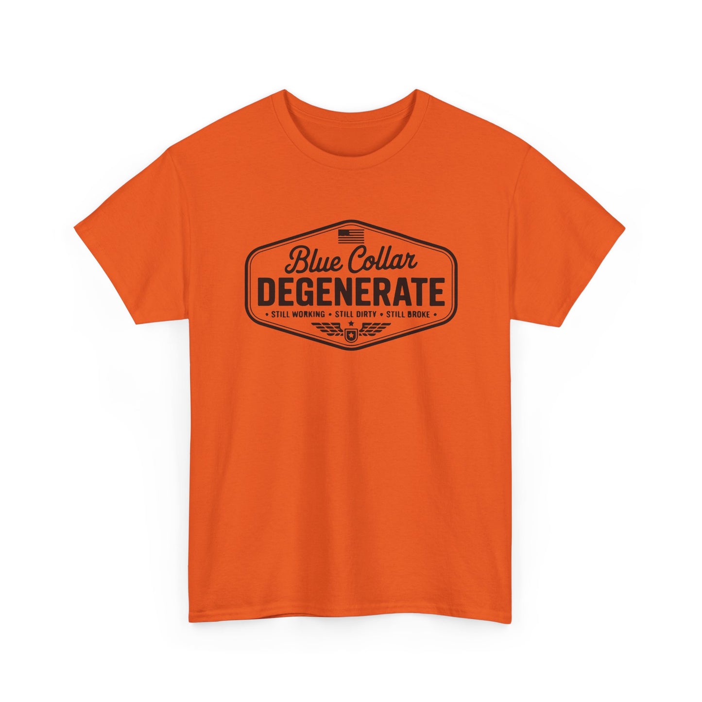 Blue Collar Degenerate T Shirt