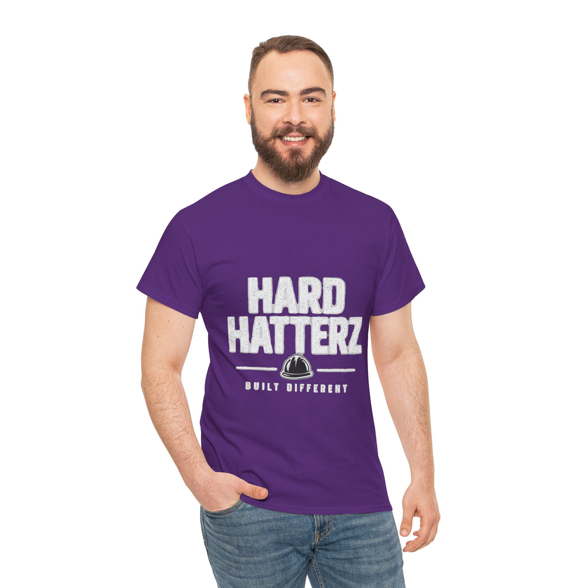 Hard Hatterz Built Different - T-Shirt