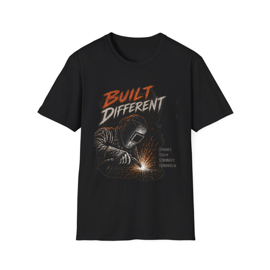 Built Different Welding - T-Shirt
