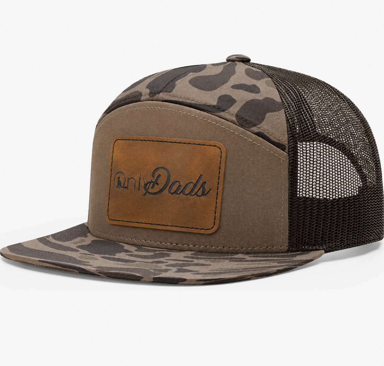 Only Dads Leather Patch Hat
