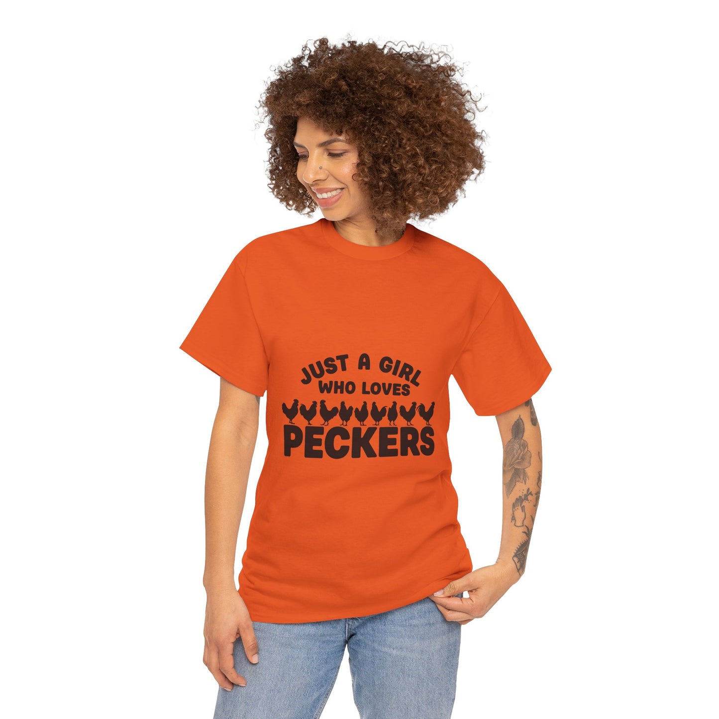 Just A Girl Who Loves Peckers T-Shirt