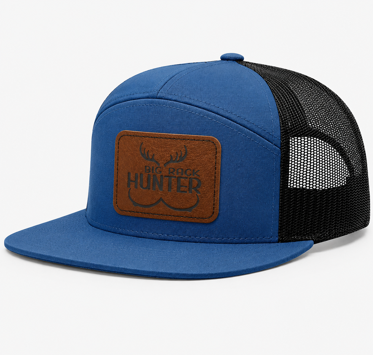 Big Rack Hunter Leather Patch Hat