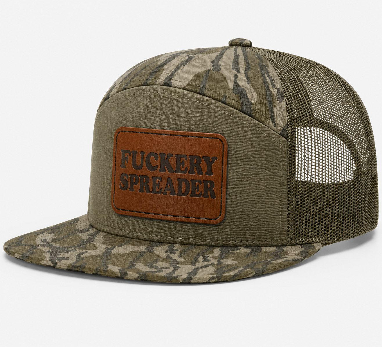 Fuckery Spreader Leather Patch Hat