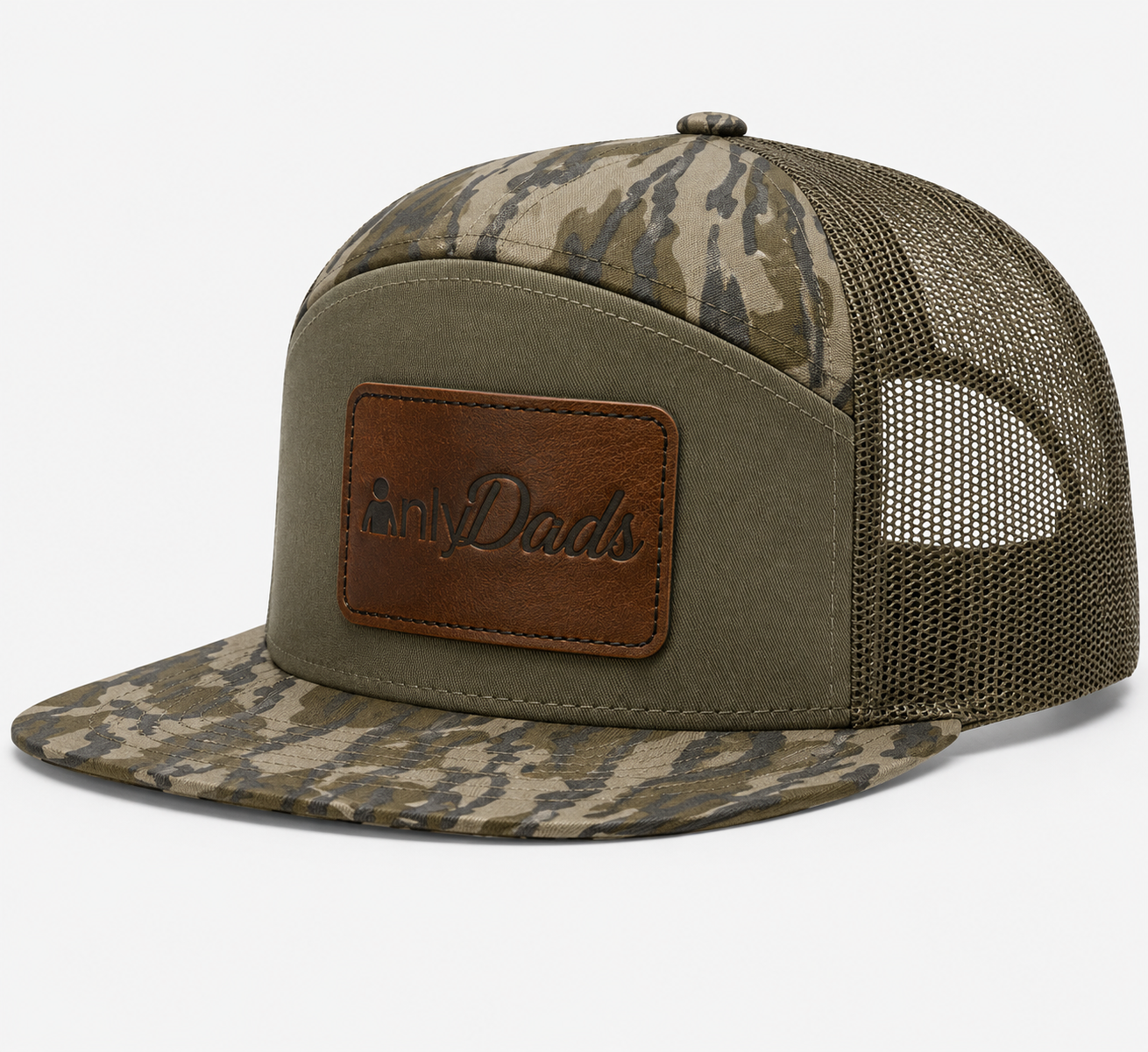 Only Dads Leather Patch Hat