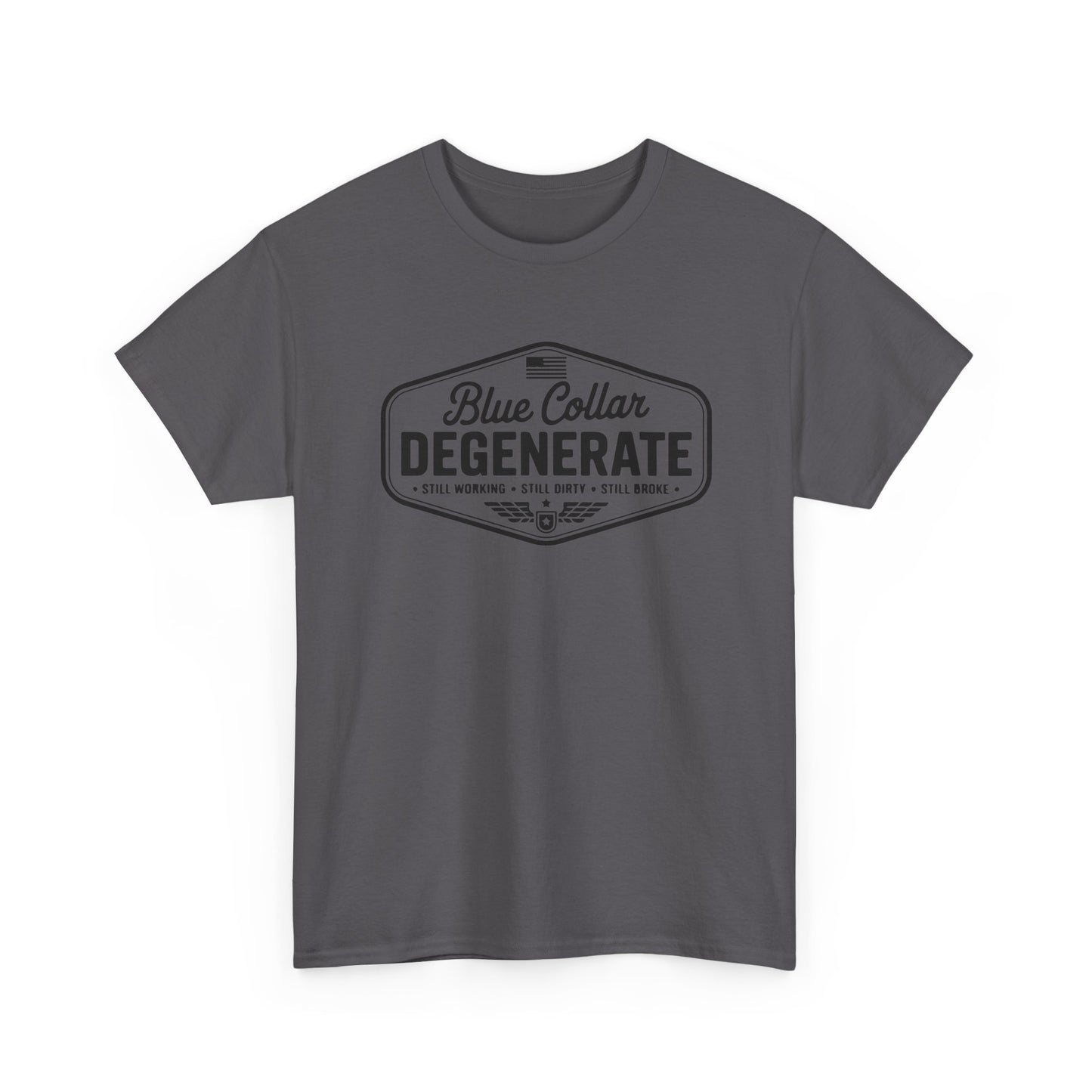 Blue Collar Degenerate T Shirt