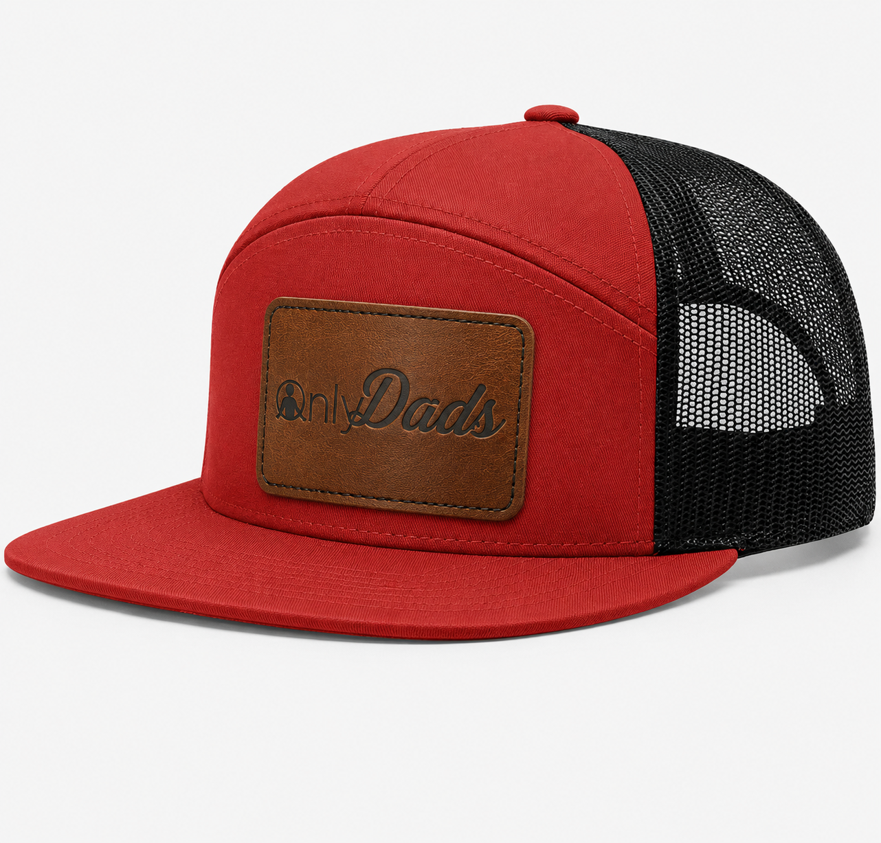 Only Dads Leather Patch Hat