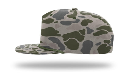 Richardson 256 256P Umpqua Rope Snapback Cap Adjustable Hat Blank Camo Hat Bulk Hats