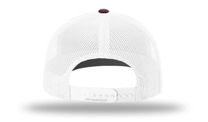 Richardson 112 Trucker Hat - Premium Blank Baseball Cap, Adjustable Snapback Hat - Structured Six Panel Richardson Blank Hats