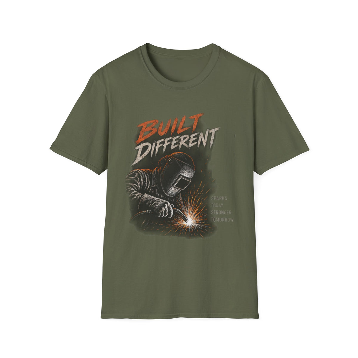 Built Different Welding - T-Shirt
