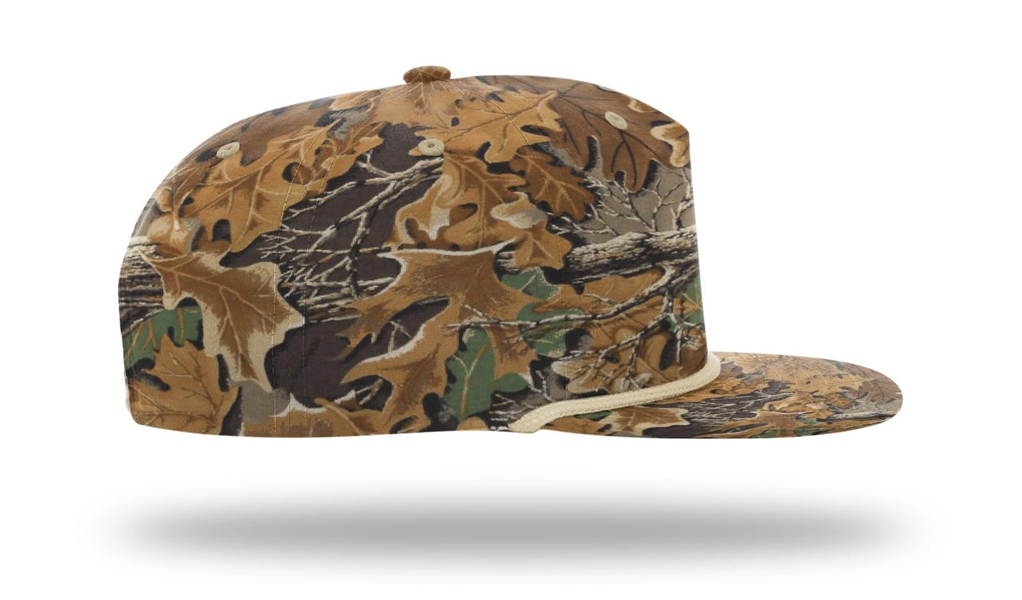 Richardson 256 256P Umpqua Rope Snapback Cap Adjustable Hat Blank Camo Hat Bulk Hats