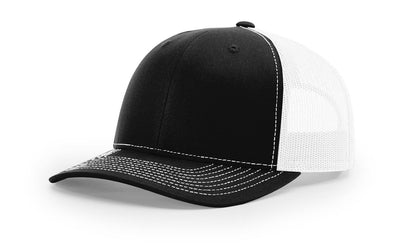 Richardson 112 Trucker Hat - Premium Blank Baseball Cap, Adjustable Snapback Hat - Structured Six Panel Richardson Blank Hats