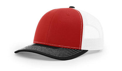 Richardson 112 Trucker Hat - Premium Blank Baseball Cap, Adjustable Snapback Hat - Structured Six Panel Richardson Blank Hats