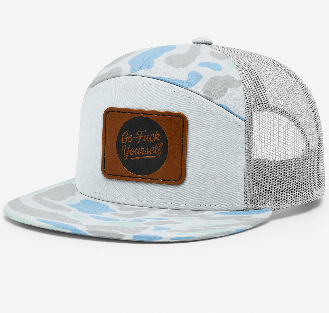 Go Fuck Your Self Leather Patch Hat