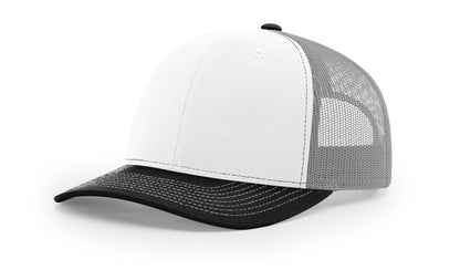 Richardson 112 Trucker Hat - Premium Blank Baseball Cap, Adjustable Snapback Hat - Structured Six Panel Richardson Blank Hats