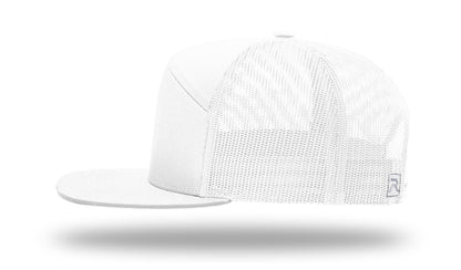 Richardson 168 168P Hat 7-Panel Trucker Cap Hi-Pro Snapback Cap Camo Hat Adjustable Baseball Hat Blank Hat Bulk Hats