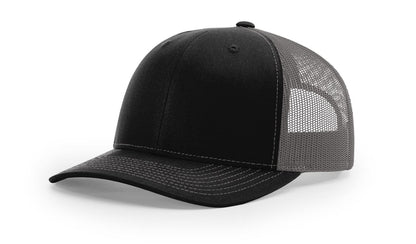 Richardson 112 Trucker Hat - Premium Blank Baseball Cap, Adjustable Snapback Hat - Structured Six Panel Richardson Blank Hats
