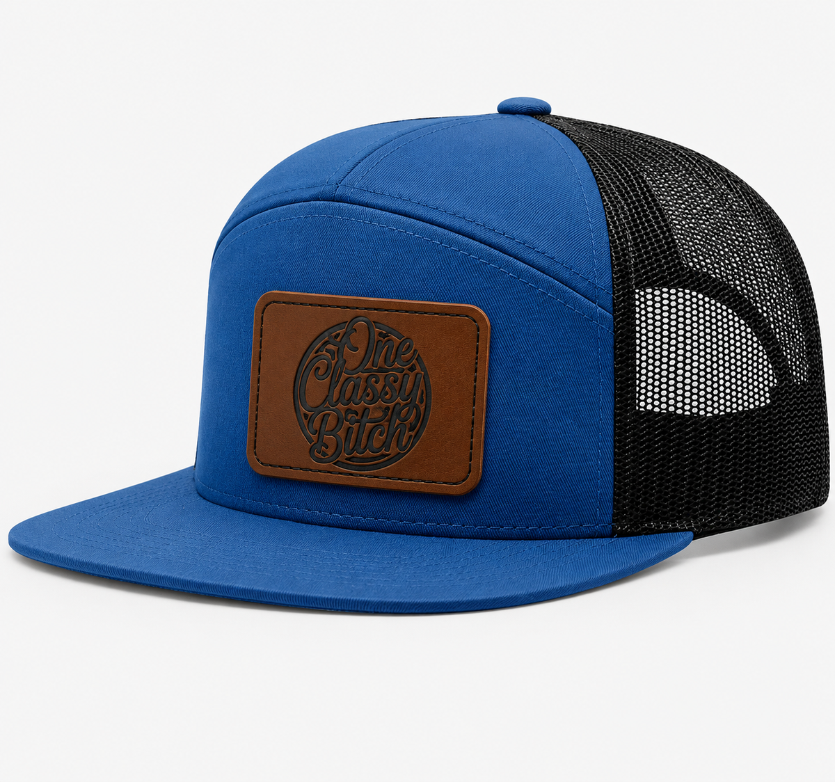 One Classy Bitch Leather Patch Hat
