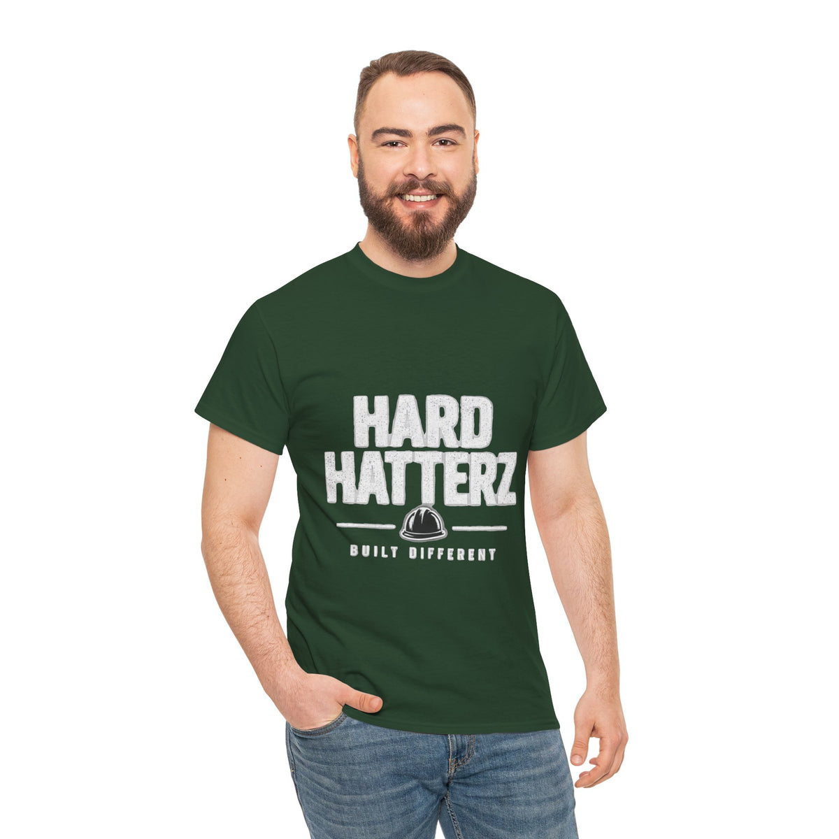 Hard Hatterz Built Different - T-Shirt