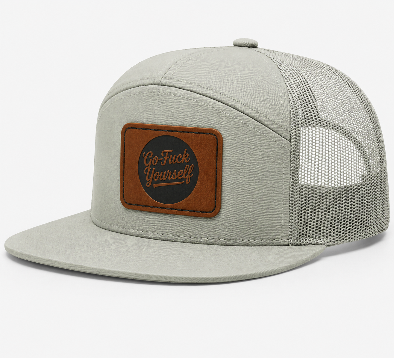 Go Fuck Your Self Leather Patch Hat