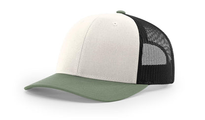 Richardson 112 Trucker Hat - Premium Blank Baseball Cap, Adjustable Snapback Hat - Structured Six Panel Richardson Blank Hats