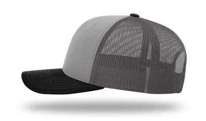 Richardson 112 Trucker Hat - Premium Blank Baseball Cap, Adjustable Snapback Hat - Structured Six Panel Richardson Blank Hats
