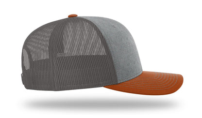 Richardson 112 Trucker Hat - Premium Blank Baseball Cap, Adjustable Snapback Hat - Structured Six Panel Richardson Blank Hats