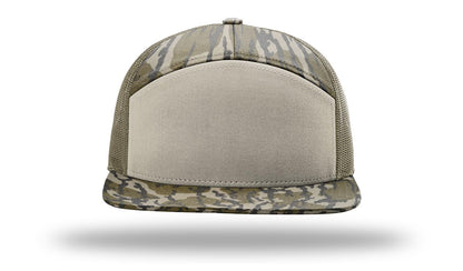 Richardson 168 168P Hat 7-Panel Trucker Cap Hi-Pro Snapback Cap Camo Hat Adjustable Baseball Hat Blank Hat Bulk Hats