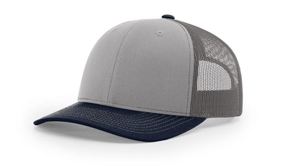 Richardson 112 Trucker Hat - Premium Blank Baseball Cap, Adjustable Snapback Hat - Structured Six Panel Richardson Blank Hats
