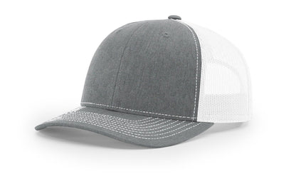 Richardson 112 Trucker Hat - Premium Blank Baseball Cap, Adjustable Snapback Hat - Structured Six Panel Richardson Blank Hats