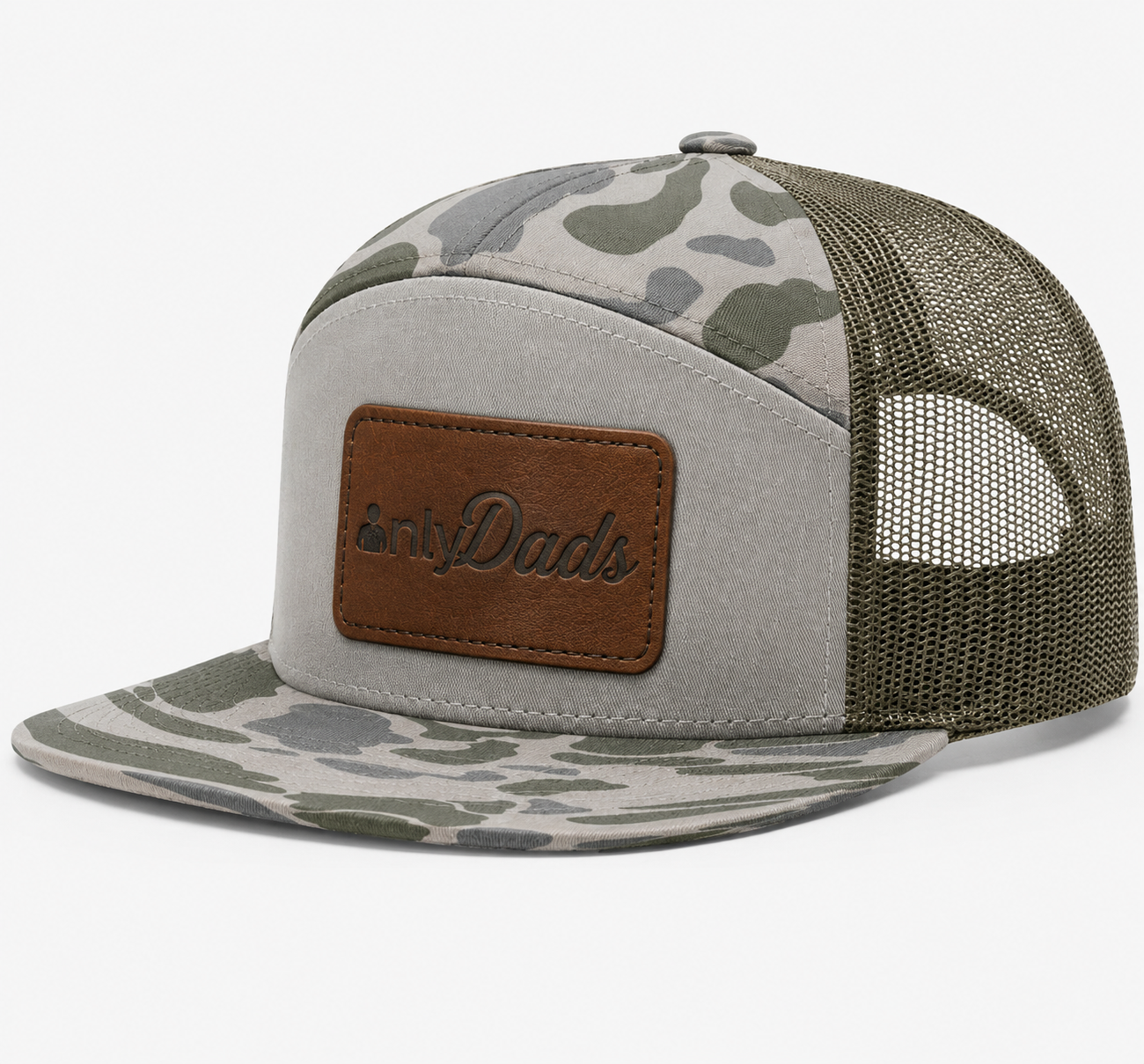 Only Dads Leather Patch Hat