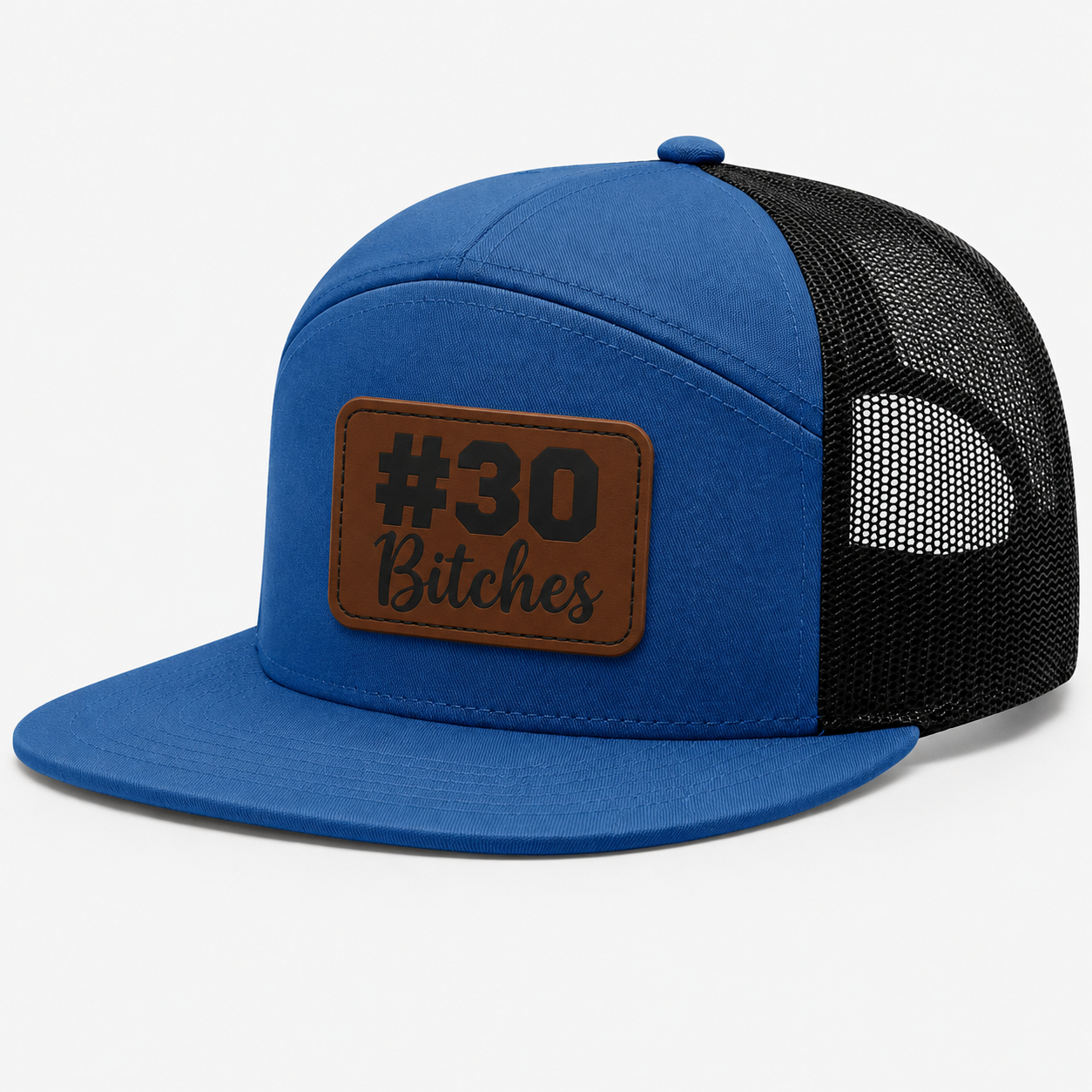 #30 Bitches Leather Patch Hat