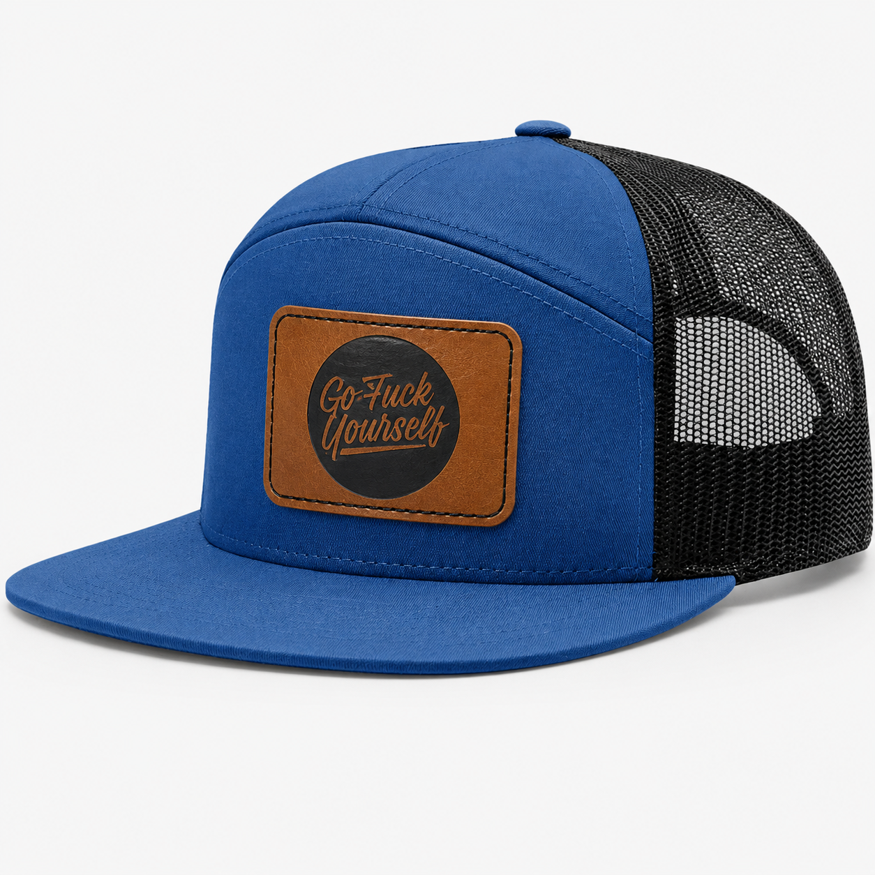 Go Fuck Your Self Leather Patch Hat